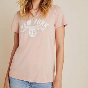 Back When Short Sleeve Graphic New York Tee- size XS